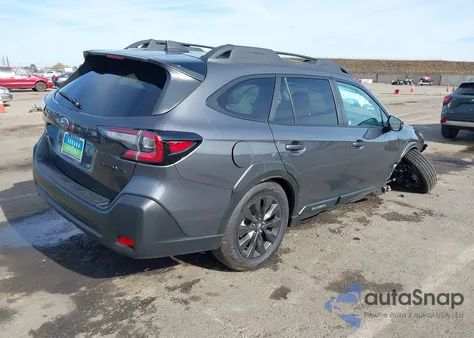 2025 Subaru Outback Onyx Edition из США, поврежденный, VIN 4S4BTALC5S3278482